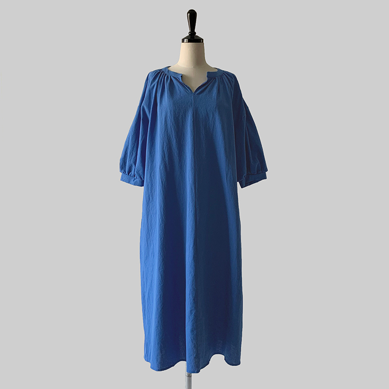 드레스 네이비블루 색상 이미지-S1L17